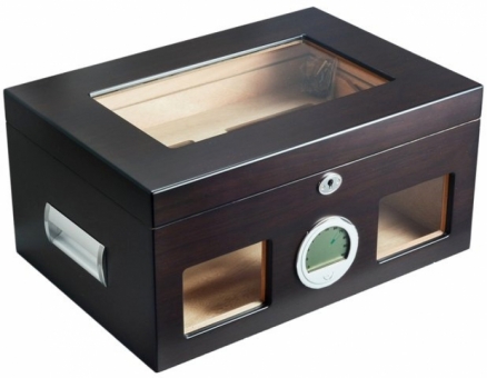 Wood Wonderful Kristallglas Humidor New Generation digital Polymerbefeuchter 