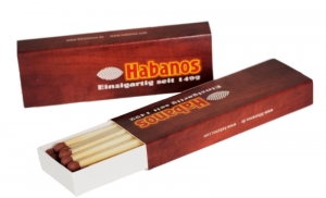 Habanos Zigarren Streichholz neues Design 